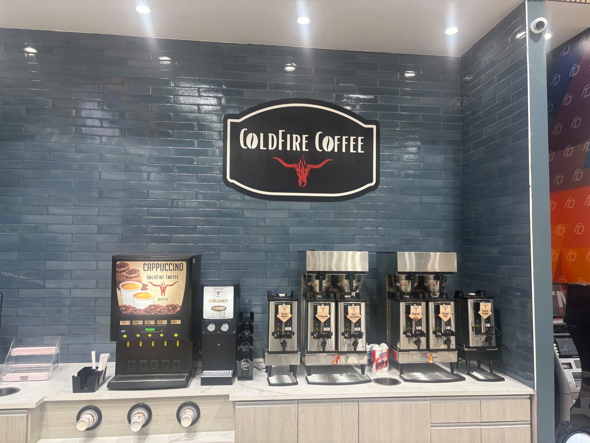 High-end cappuccino and coffee machines ready for retail use.